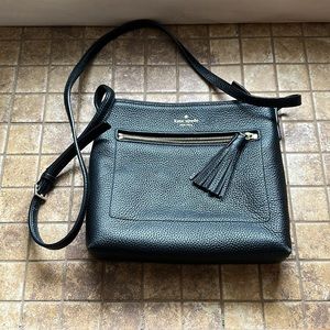 NWOT Kate Spade Chester Street Dessi Crossbody Bag Black Leather